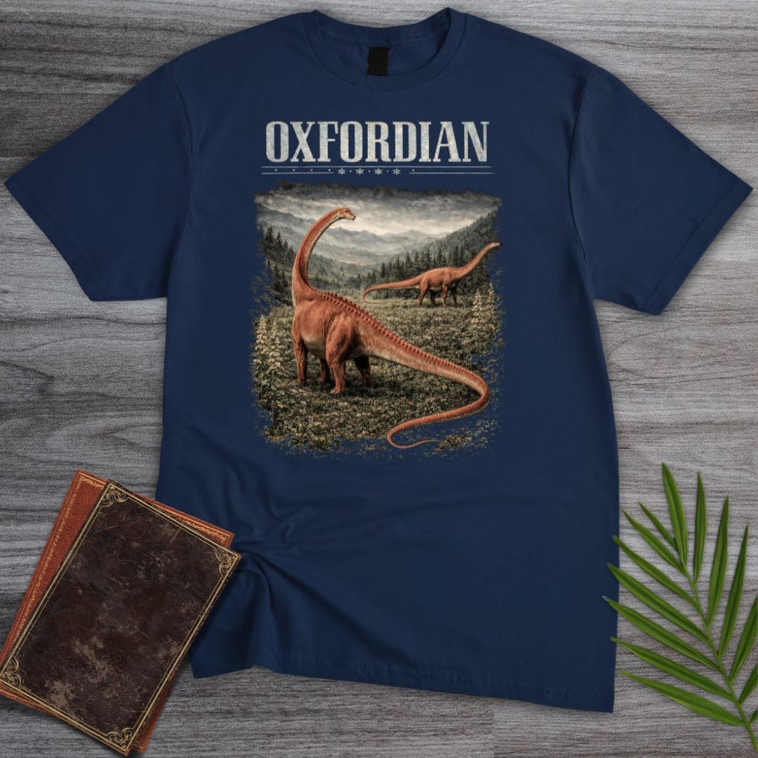 T-Shirt Navy / S The Oxfordian Diplodocus T-Shirt
