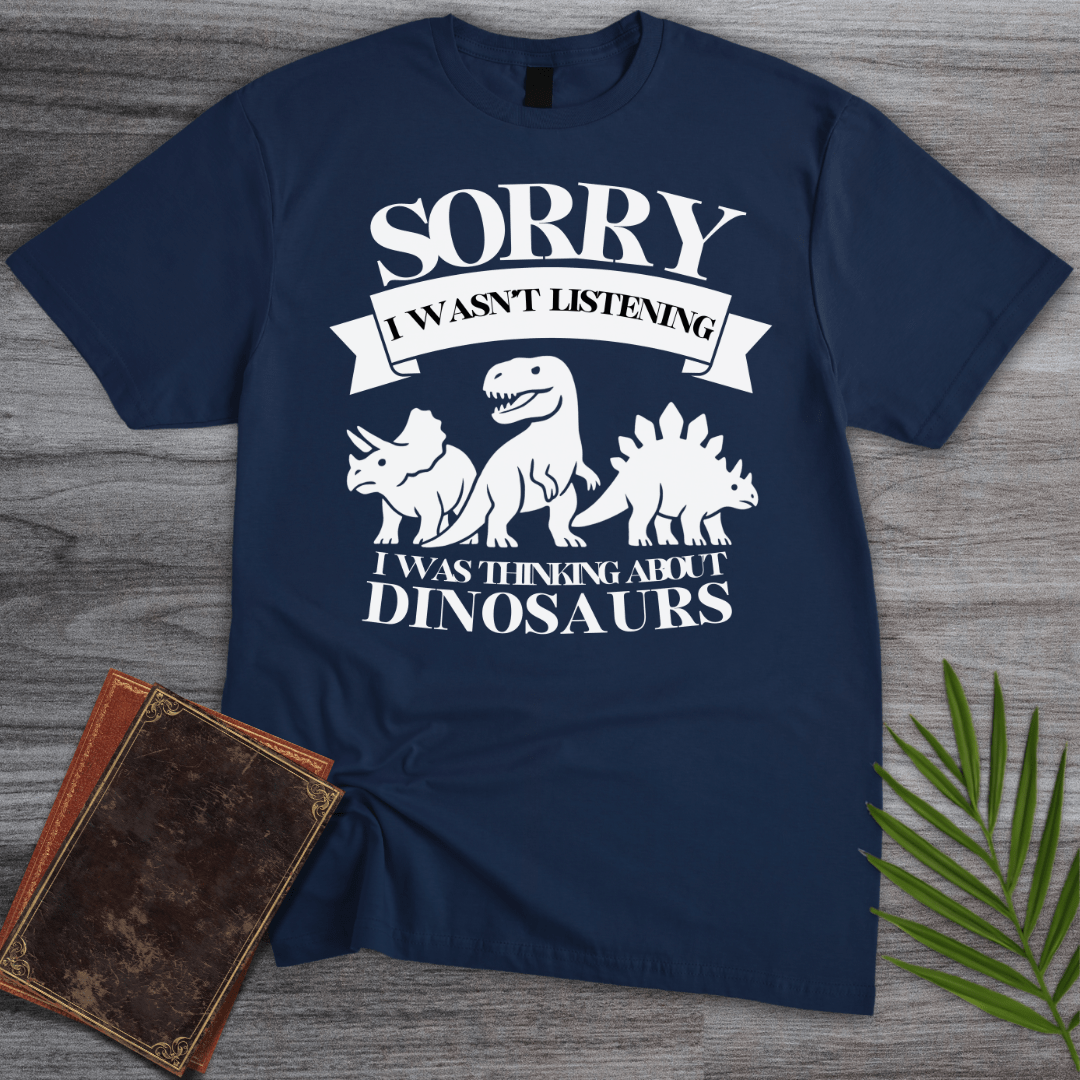 T-Shirt Navy / S Thinking About Dino's T-Shirt