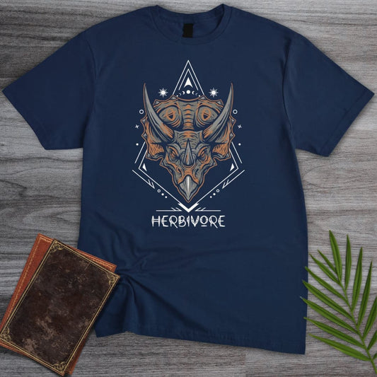 T-Shirt Navy / S Triceratops Herbivore Spirit T-Shirt