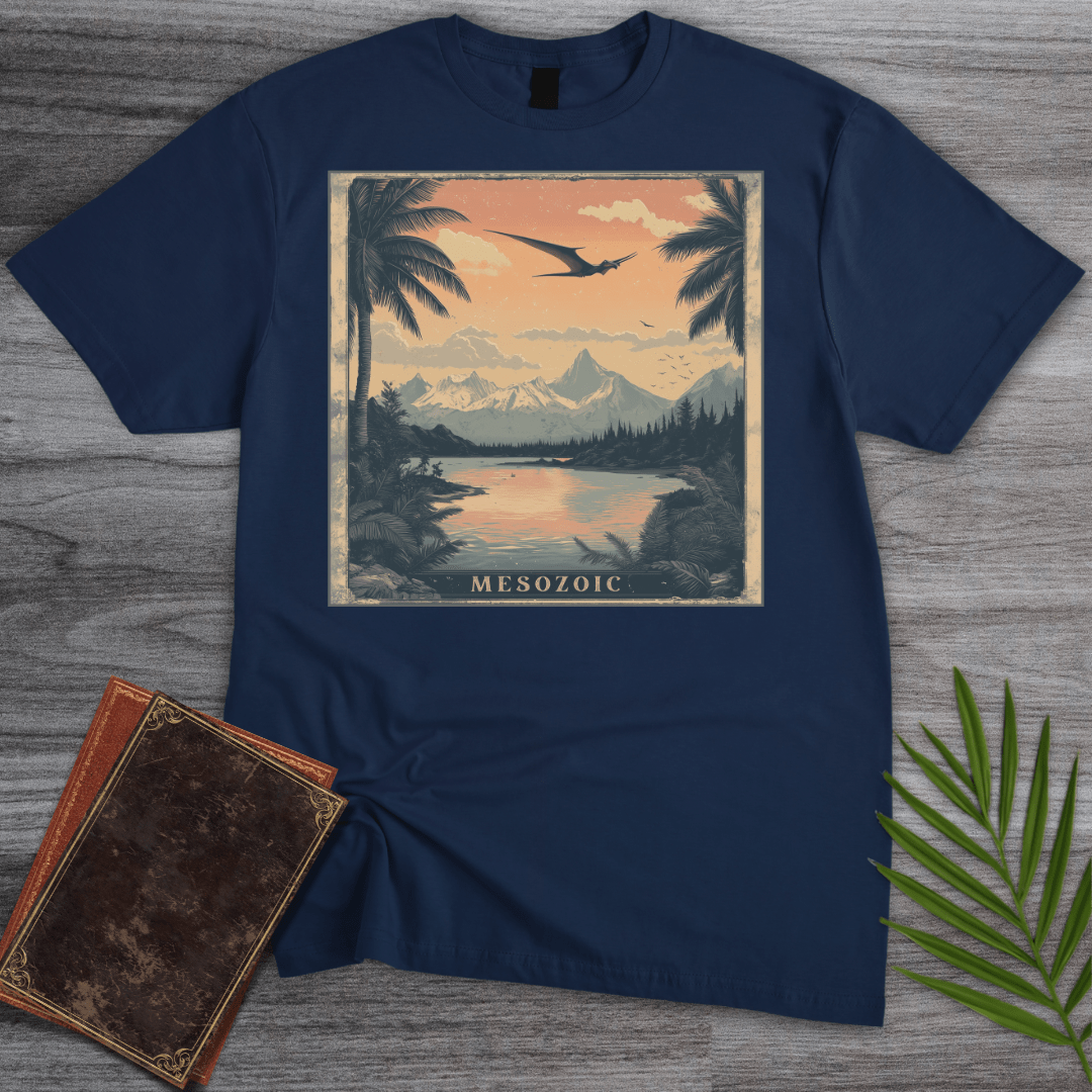 T-Shirt Navy / S Twilight of the Mesozoic T-Shirt