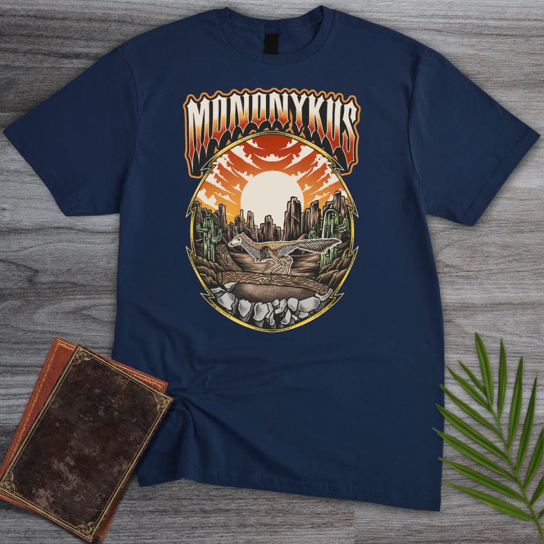 T-Shirt Navy / S Vintage Desert Mononykus T-Shirt (Akbar Sansa)
