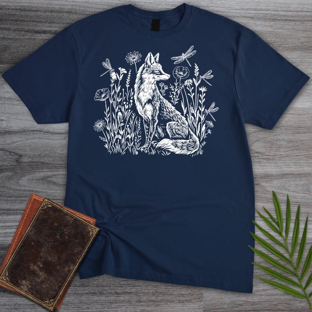 T-Shirt Navy / S Vintage Sly Fox T-Shirt