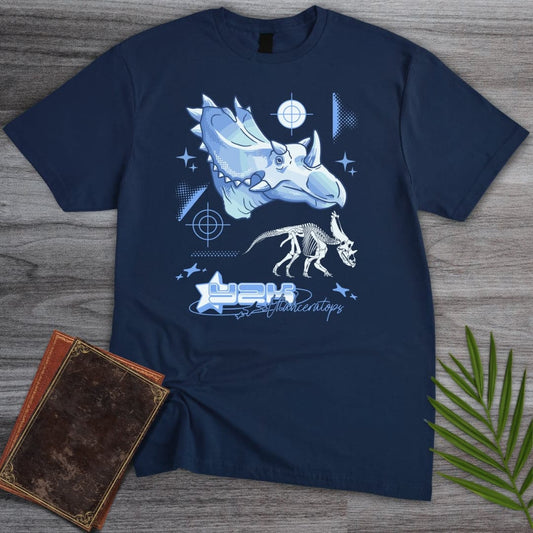 T-Shirt Navy / S Y2K Utahceratops T-Shirt
