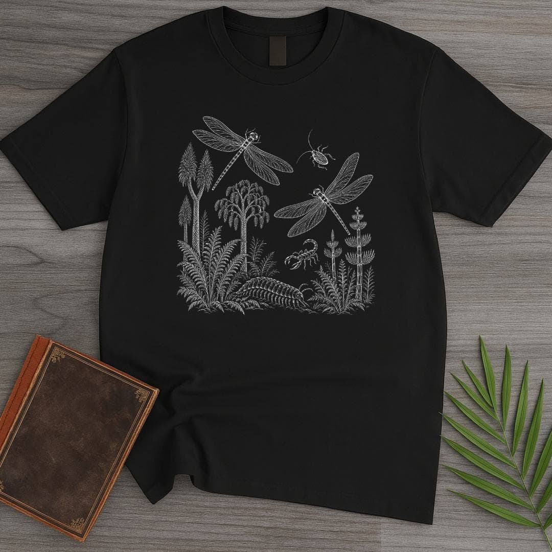 T-Shirt S / Black Vintage Carboniferous T-Shirt