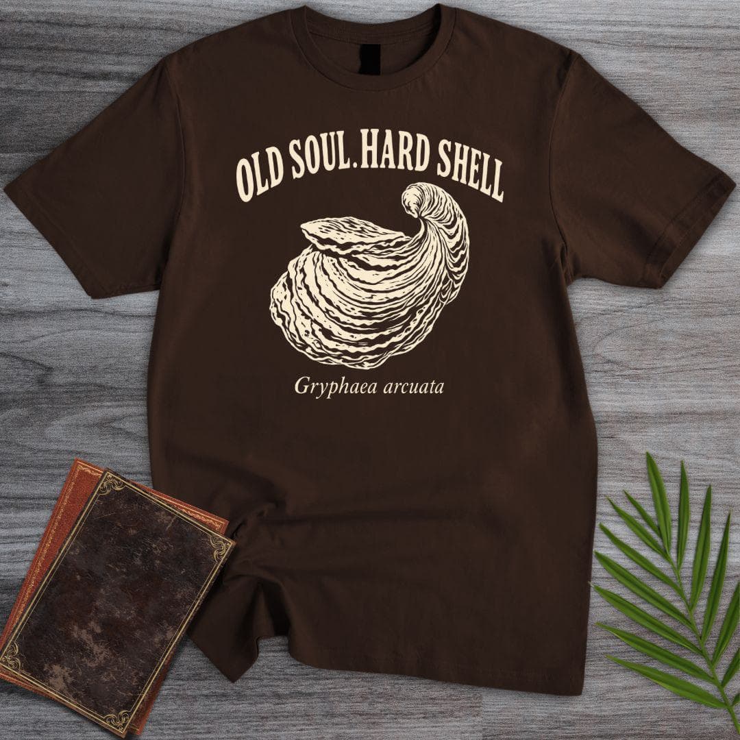 T-Shirt S / Dark Chocolate Old Soul Hard Shell Gryphaea arcuata T-Shirt