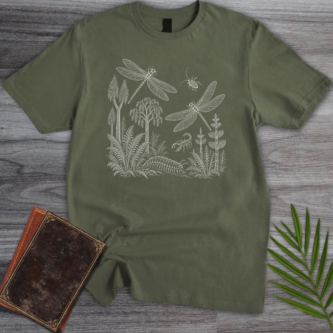 T-Shirt S / Military Green Vintage Carboniferous T-Shirt