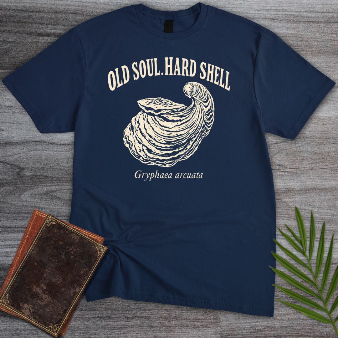 T-Shirt S / Navy Old Soul Hard Shell Gryphaea arcuata T-Shirt