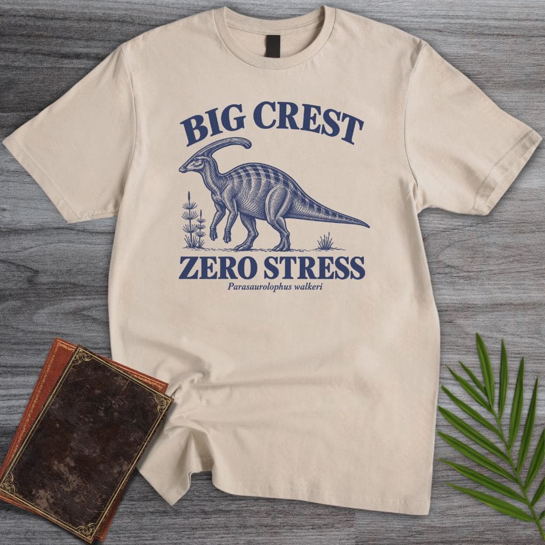 T-Shirt S / Sand Big Crest Zero Stress T-Shirt