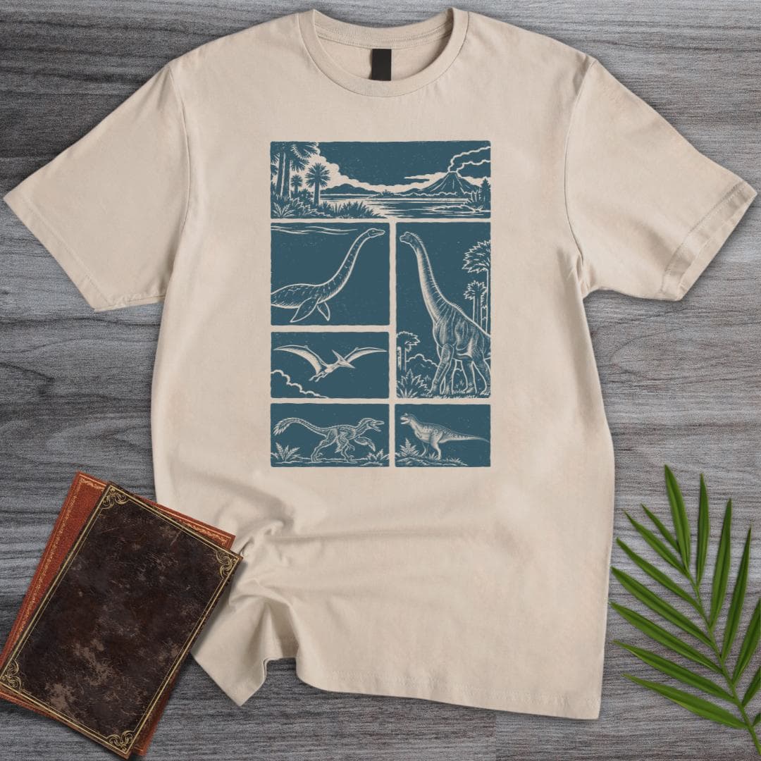 T-Shirt S / Sand Blocks of the Mesozoic T-Shirt