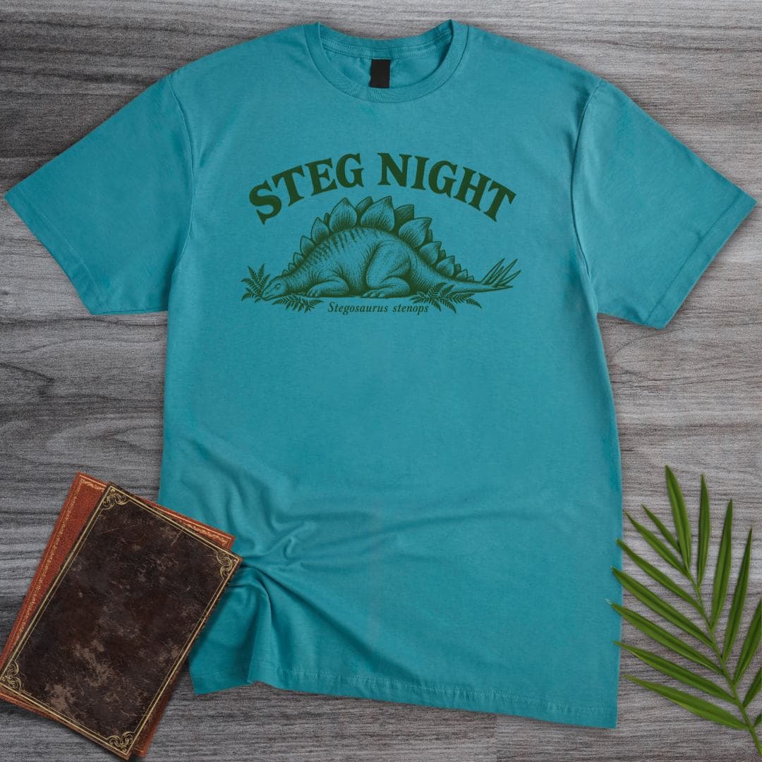 T-Shirt S / Tropical Blue Steg Night T-Shirt