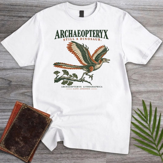 T-Shirt S / White Archaeopteryx – Still a Dinosaur T-Shirt