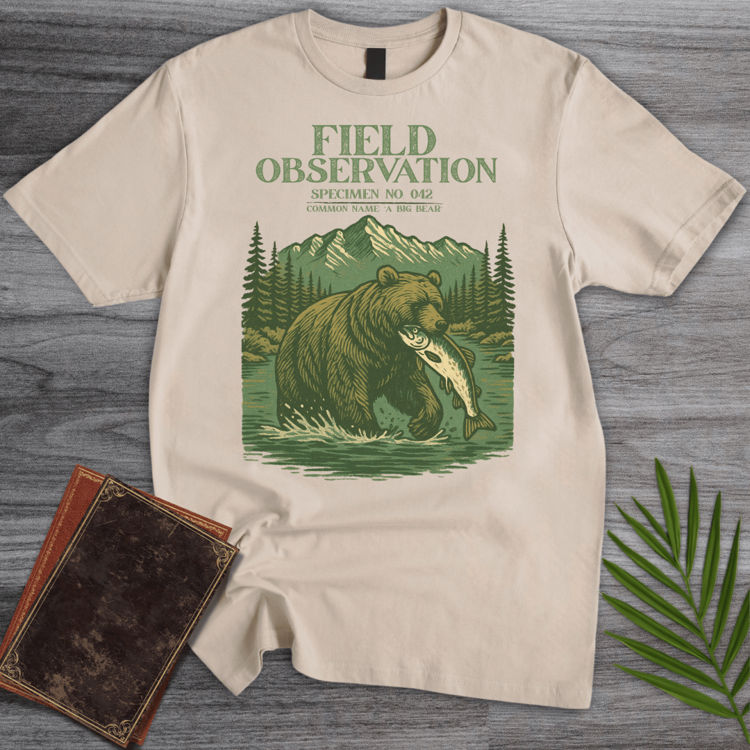 T-Shirt Sand / S A Big Bear Observation T-Shirt