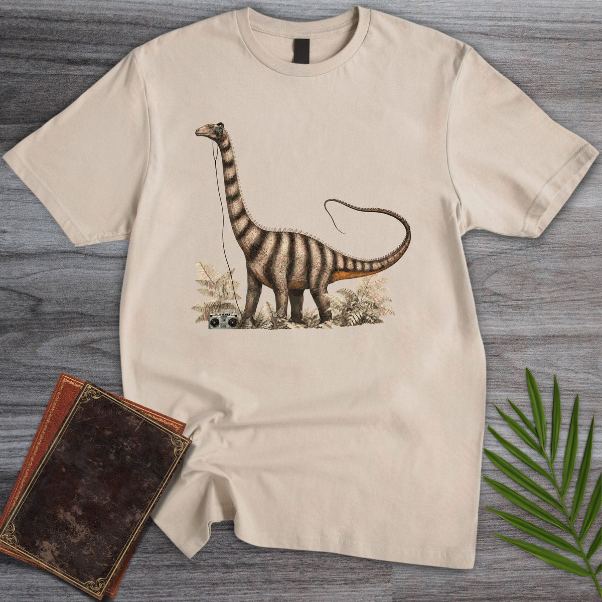 T-Shirt Sand / S A Diplodocus Vibe T-Shirt
