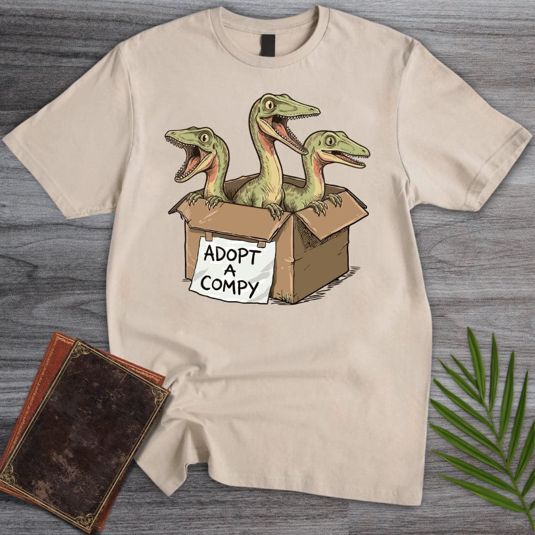 T-Shirt Sand / S Adopt A Compy T-Shirt