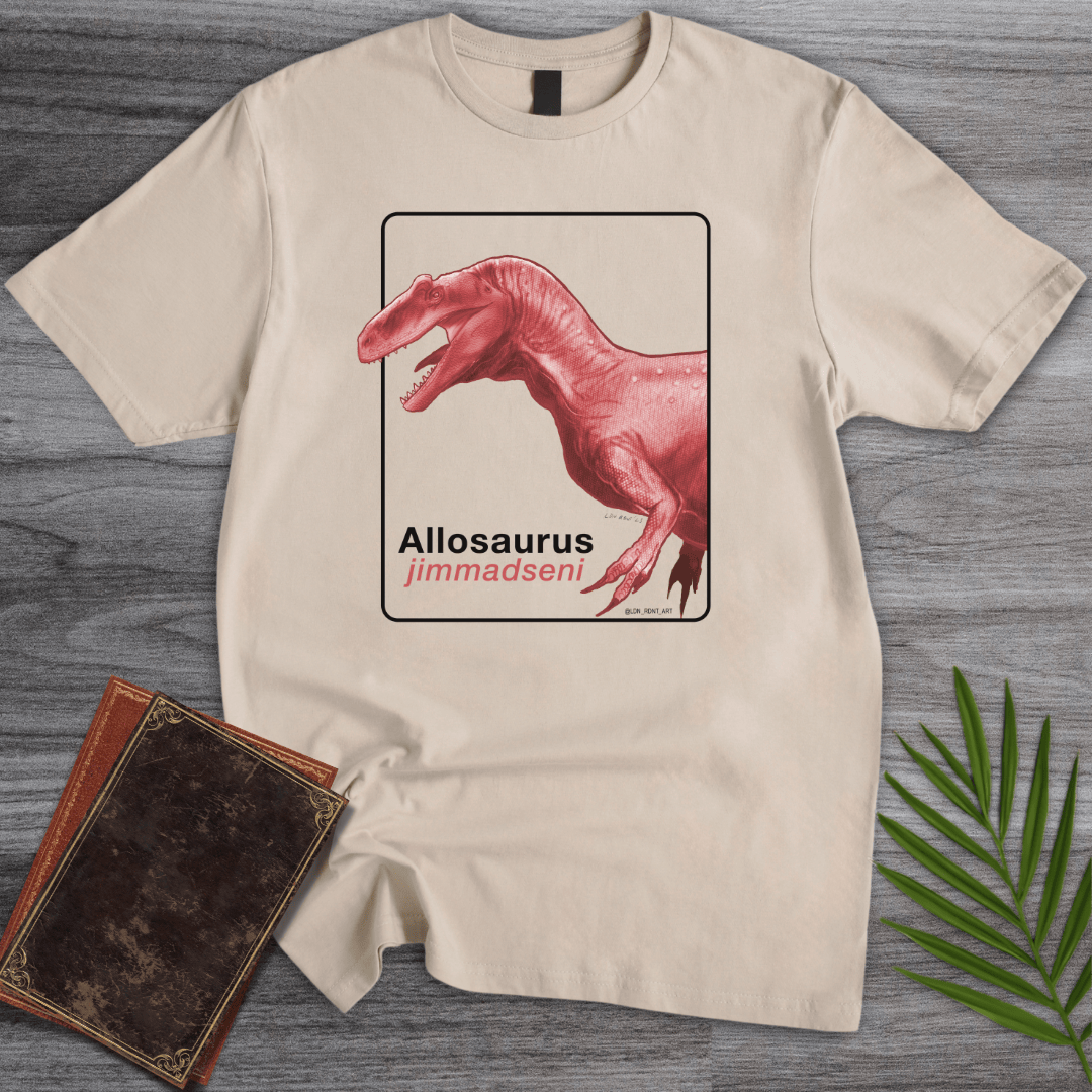 T-Shirt Sand / S Allosaurus(Big Al) T-Shirt (ldn_rdnt_art)