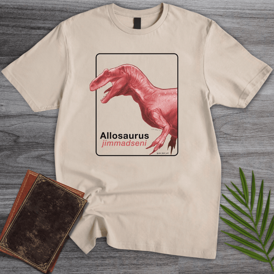 T-Shirt Sand / S Allosaurus(Big Al) T-Shirt (ldn_rdnt_art)