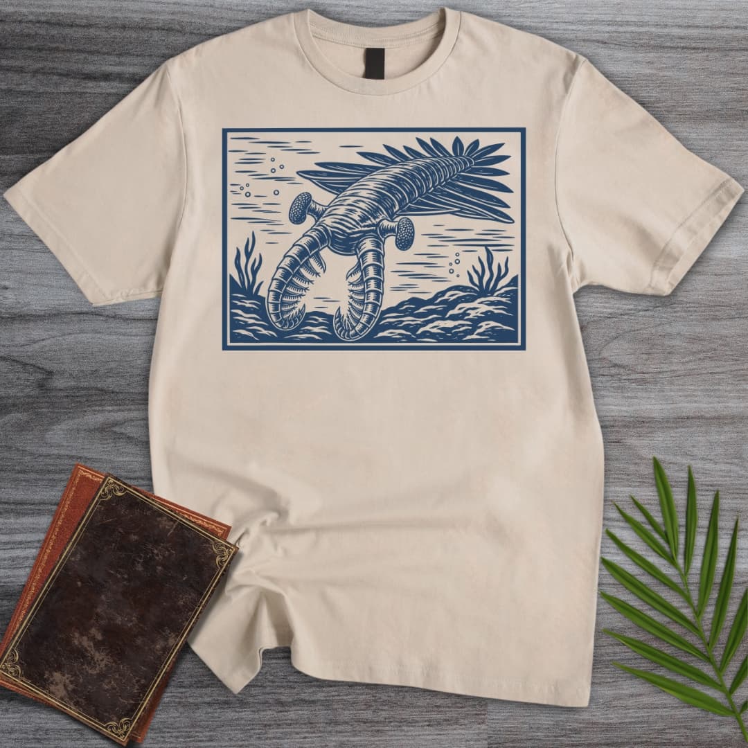T-Shirt Sand / S Anamolcalris Strange Shrimp T-Shirt