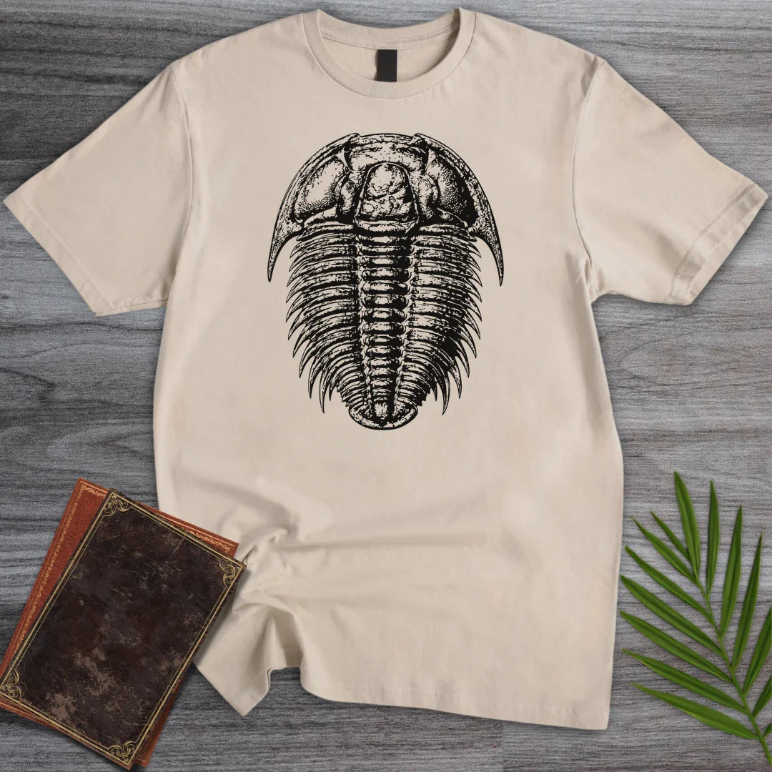 T-Shirt Sand / S Ancient Ocean Trilobite T-Shirt