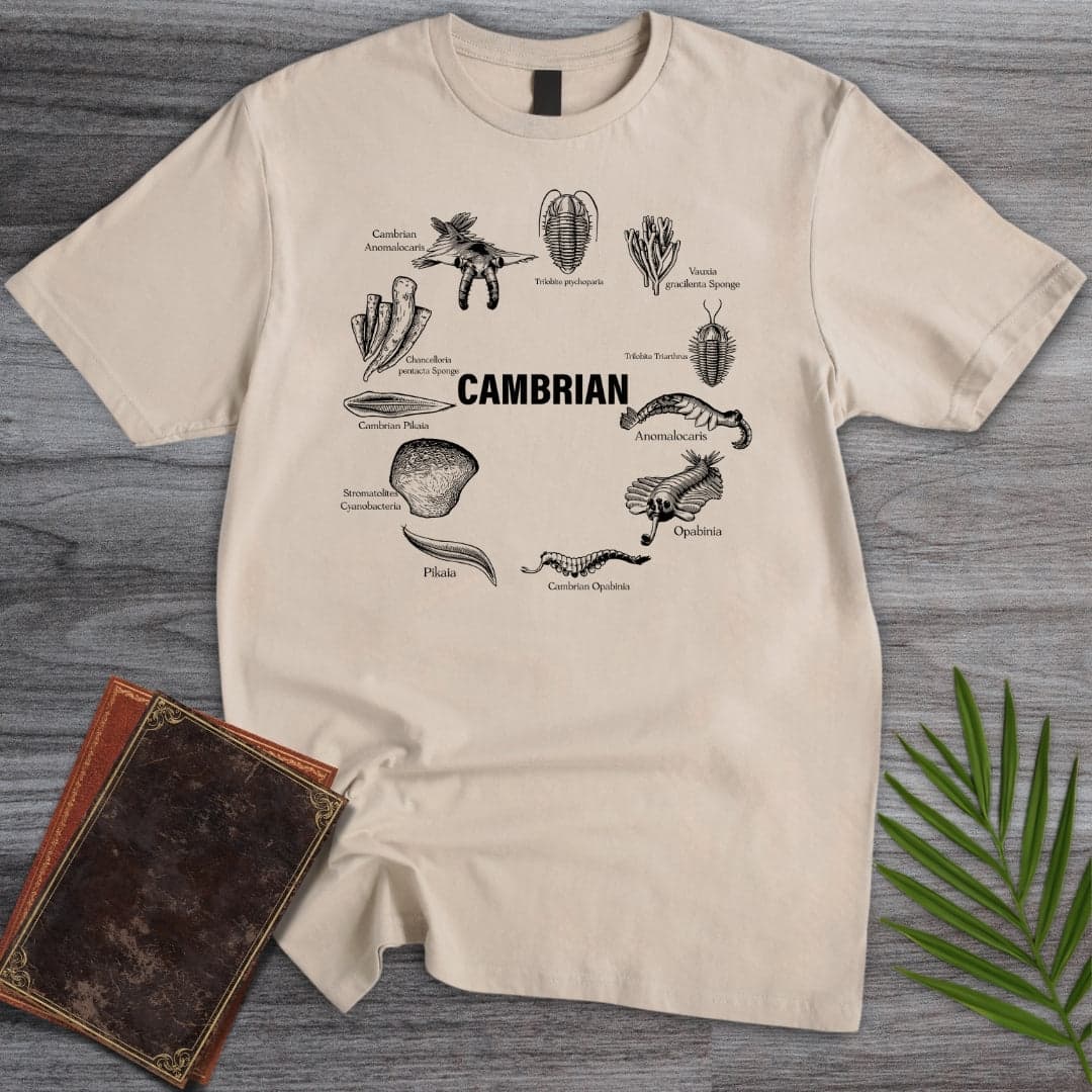 T-Shirt Sand / S Animals of Cambrian T-Shirt