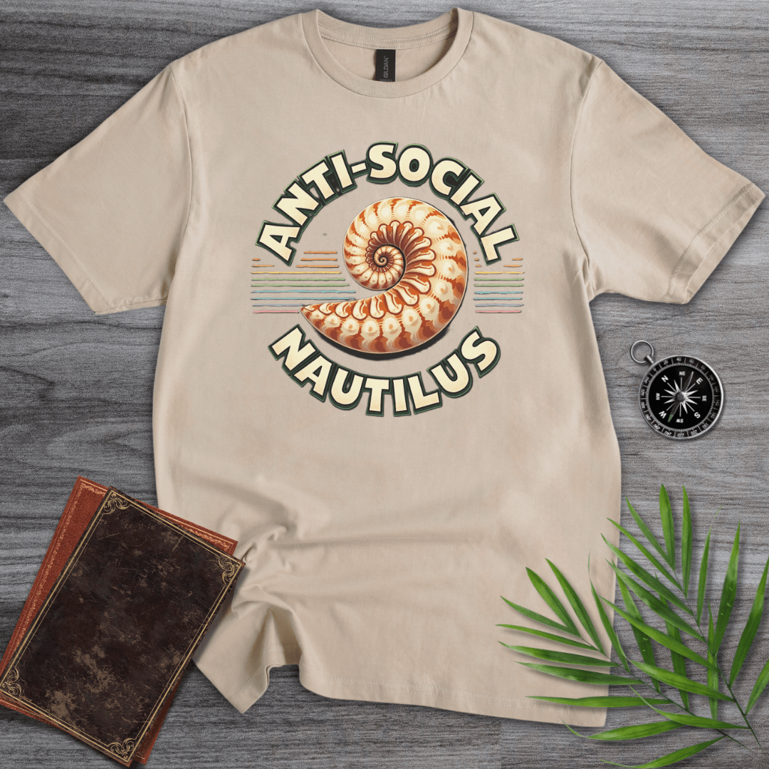 T-Shirt Sand / S Anti-social Nautilus T-Shirt