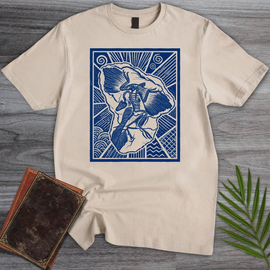 T-Shirt Sand / S Archaeopteryx First Devine Bird T-Shirt