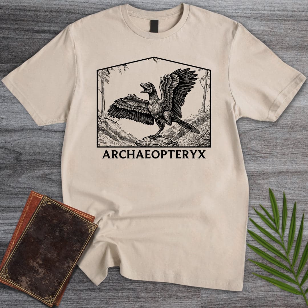 T-Shirt Sand / S Archaeopteryx the Urvogel T-Shirt
