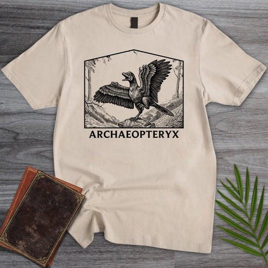 T-Shirt Sand / S Archaeopteryx the Urvogel T-Shirt