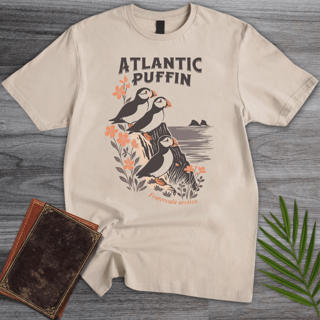 T-Shirt Sand / S Atlantic Puffin Shore T-Shirt