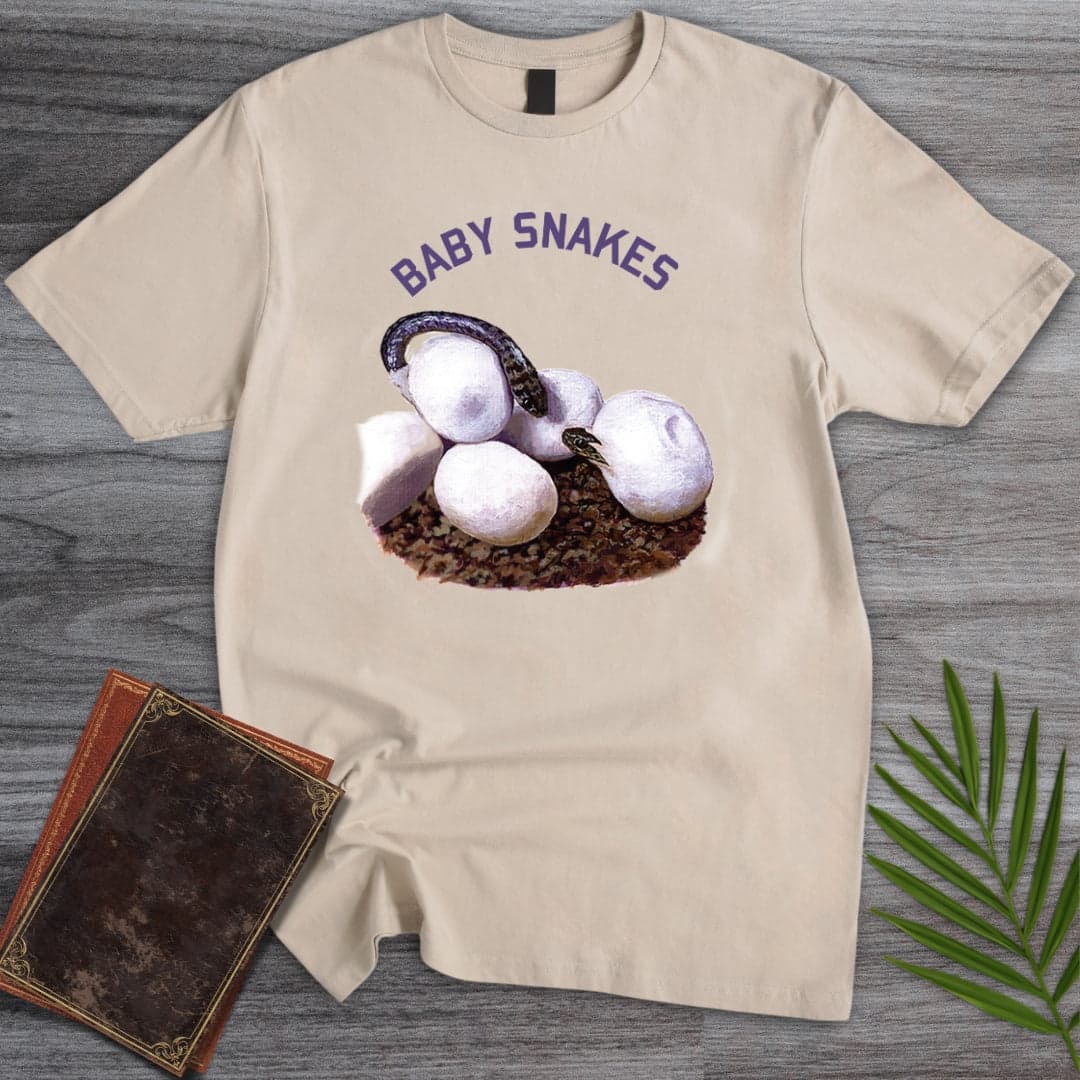T-Shirt Sand / S Baby Snakes T-Shirt (Doobie)
