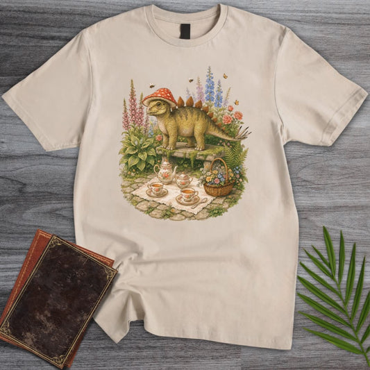 T-Shirt Sand / S Baby Stego Cottagecore T-Shirt