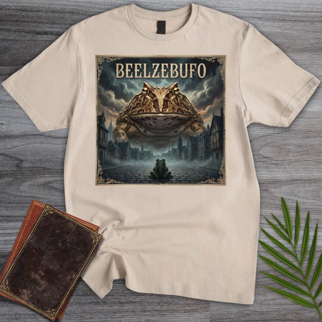 T-Shirt Sand / S Beelzebufo Giant Frog T-Shirt