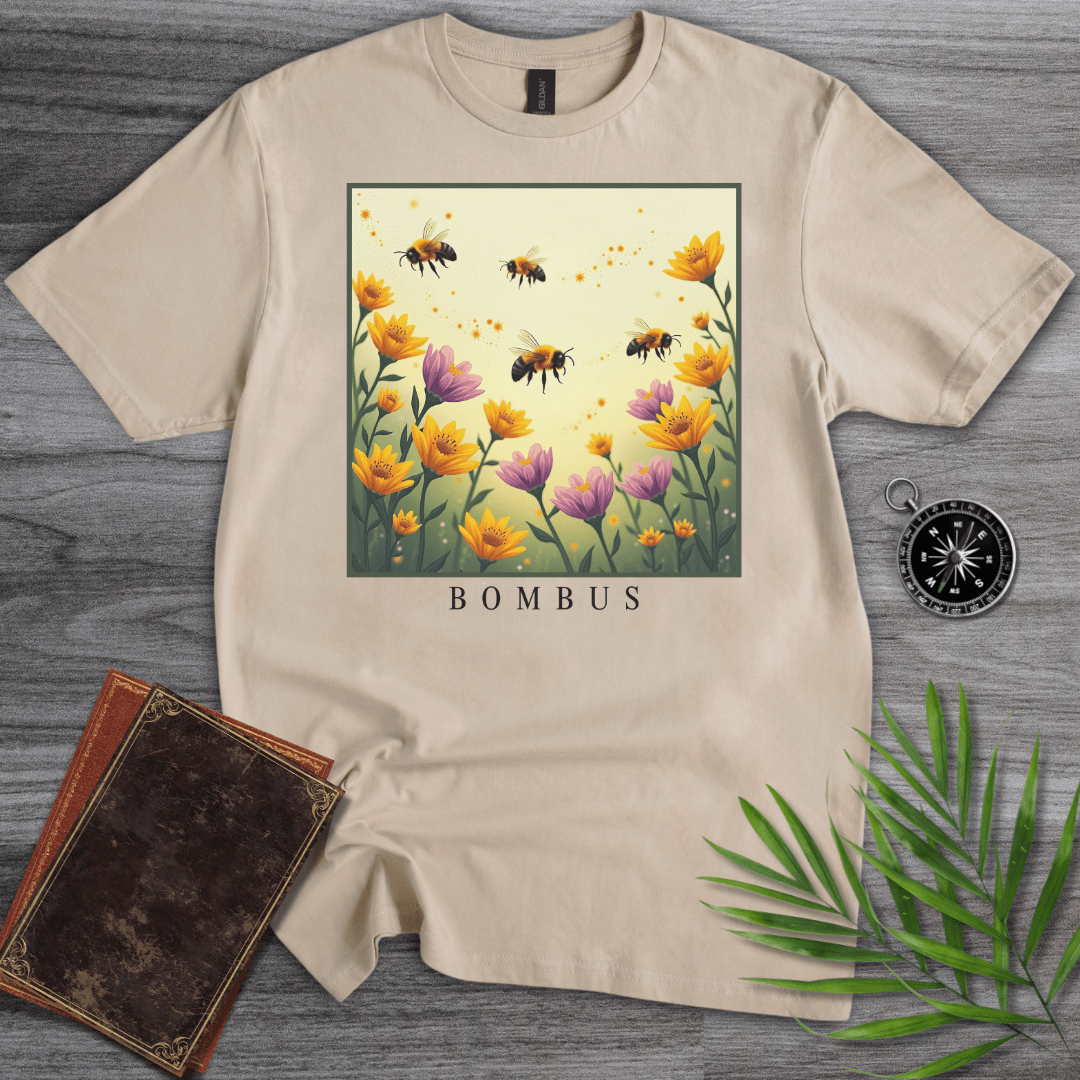 T-Shirt Sand / S Bombus: Bumble Bee T-Shirt