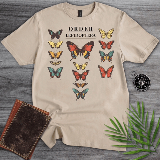 T-Shirt Sand / S Butterfly Order: Lepidoptera T-Shirt