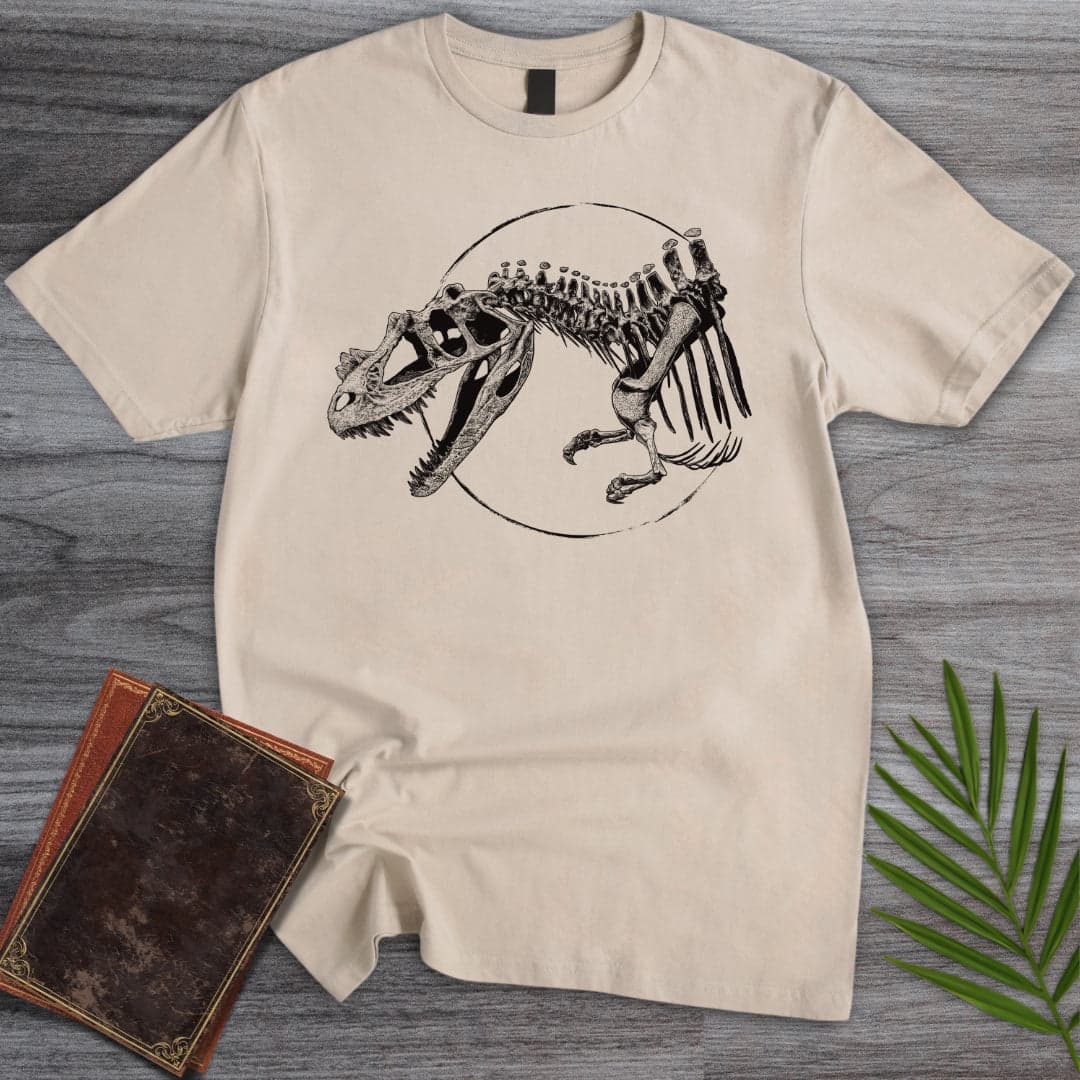 T-Shirt Sand / S Ceratosaurus Beauty of the Horns T-Shirt (farkas.art)