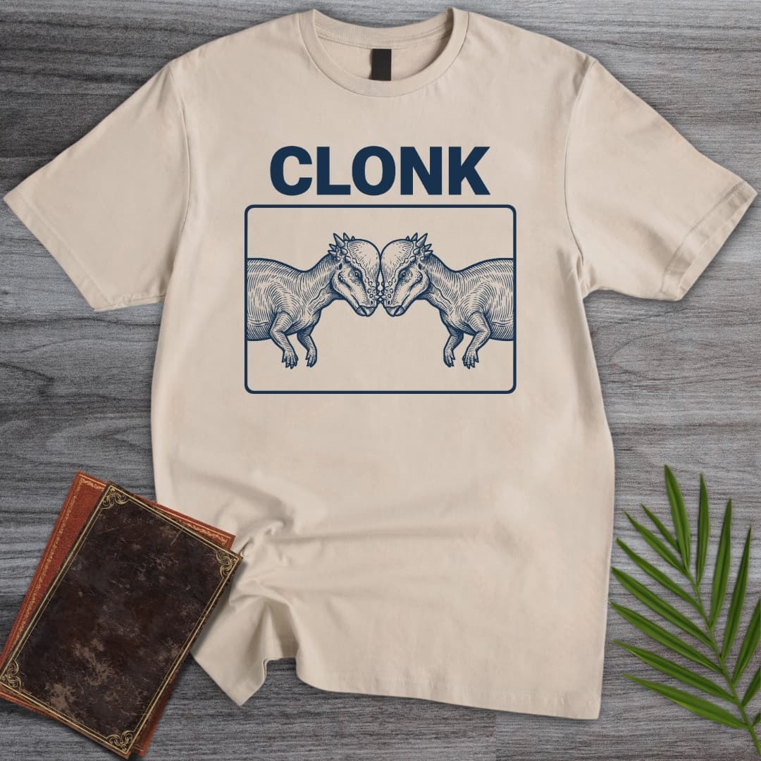 T-Shirt Sand / S Clonk Head-Butt Pachy T-Shirt