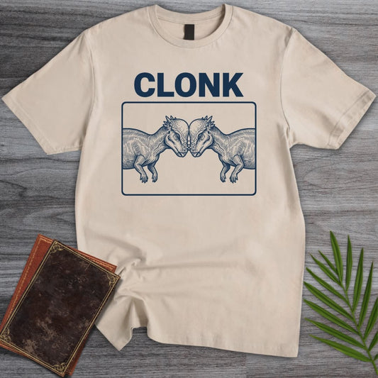 T-Shirt Sand / S Clonk Head-Butt Pachy T-Shirt