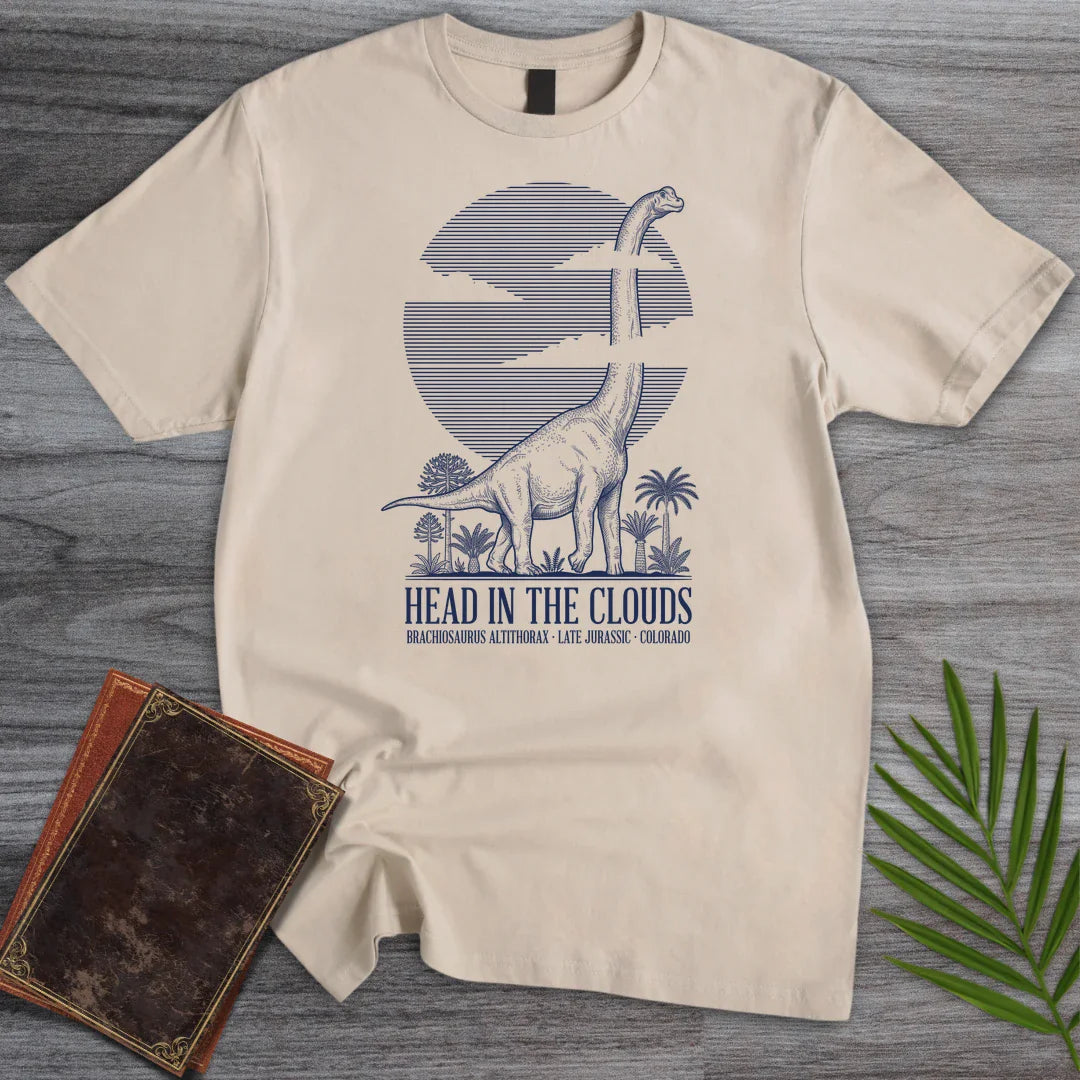 T-Shirt Sand / S Cloud Line Brachiosaurus T-Shirt