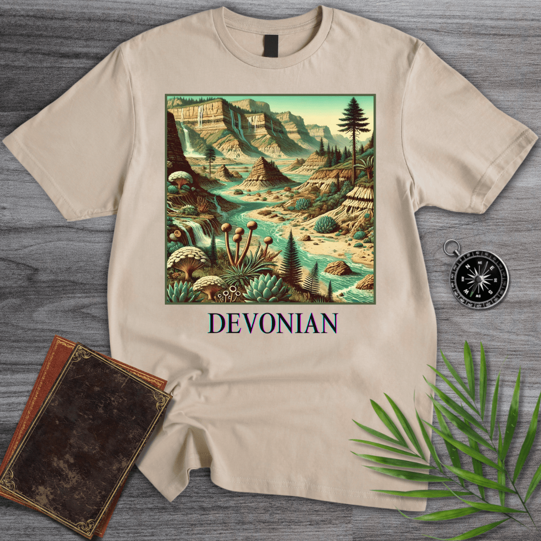 T-Shirt Sand / S Devonian Geologic Environment T-Shirt