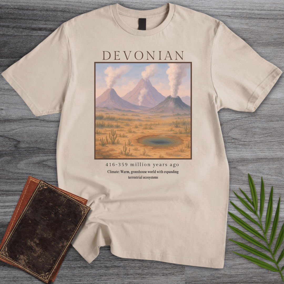 T-Shirt Sand / S Devonian Terrestrial Ecosystem T-Shirt