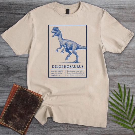 T-Shirt Sand / S Dilophosaurus The Spitter T-Shirt