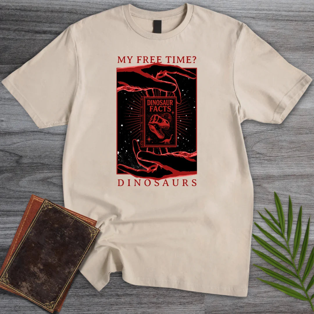 T-Shirt Sand / S Dinosaurs In My Freetime T-Shirt