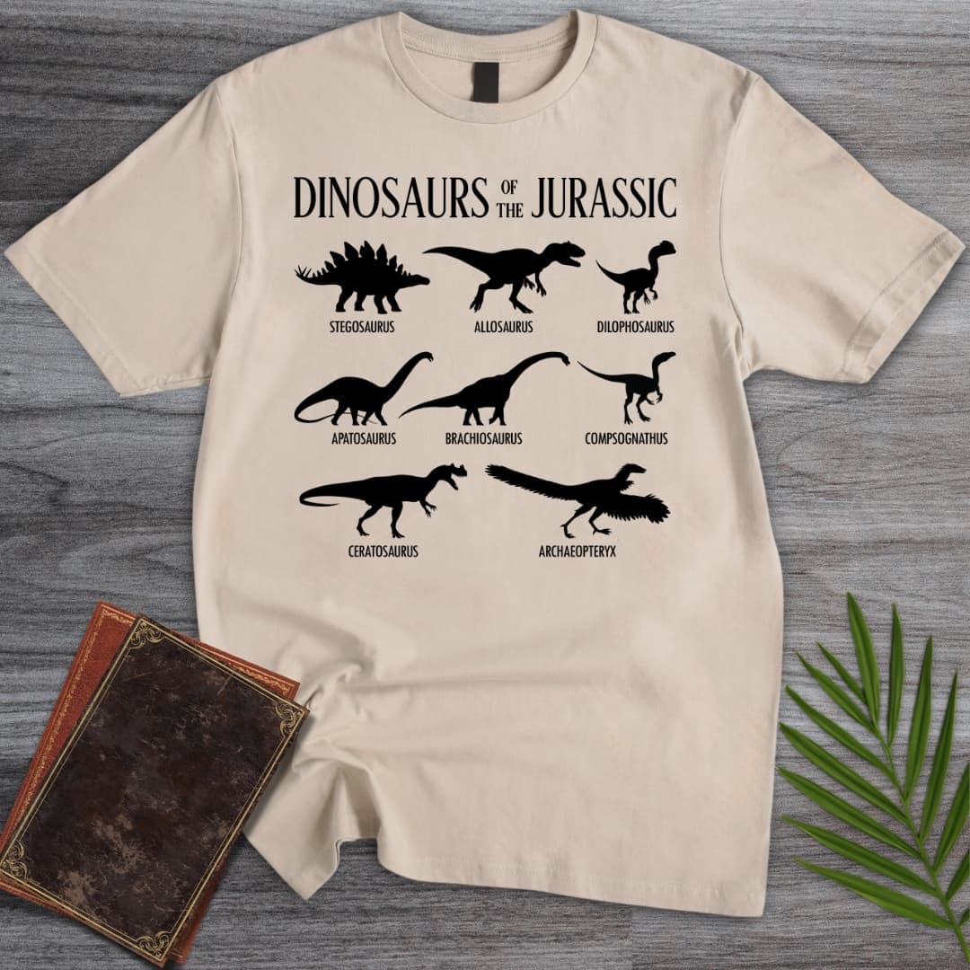 T-Shirt Sand / S Dinosaurs of the Jurassic T-Shirt