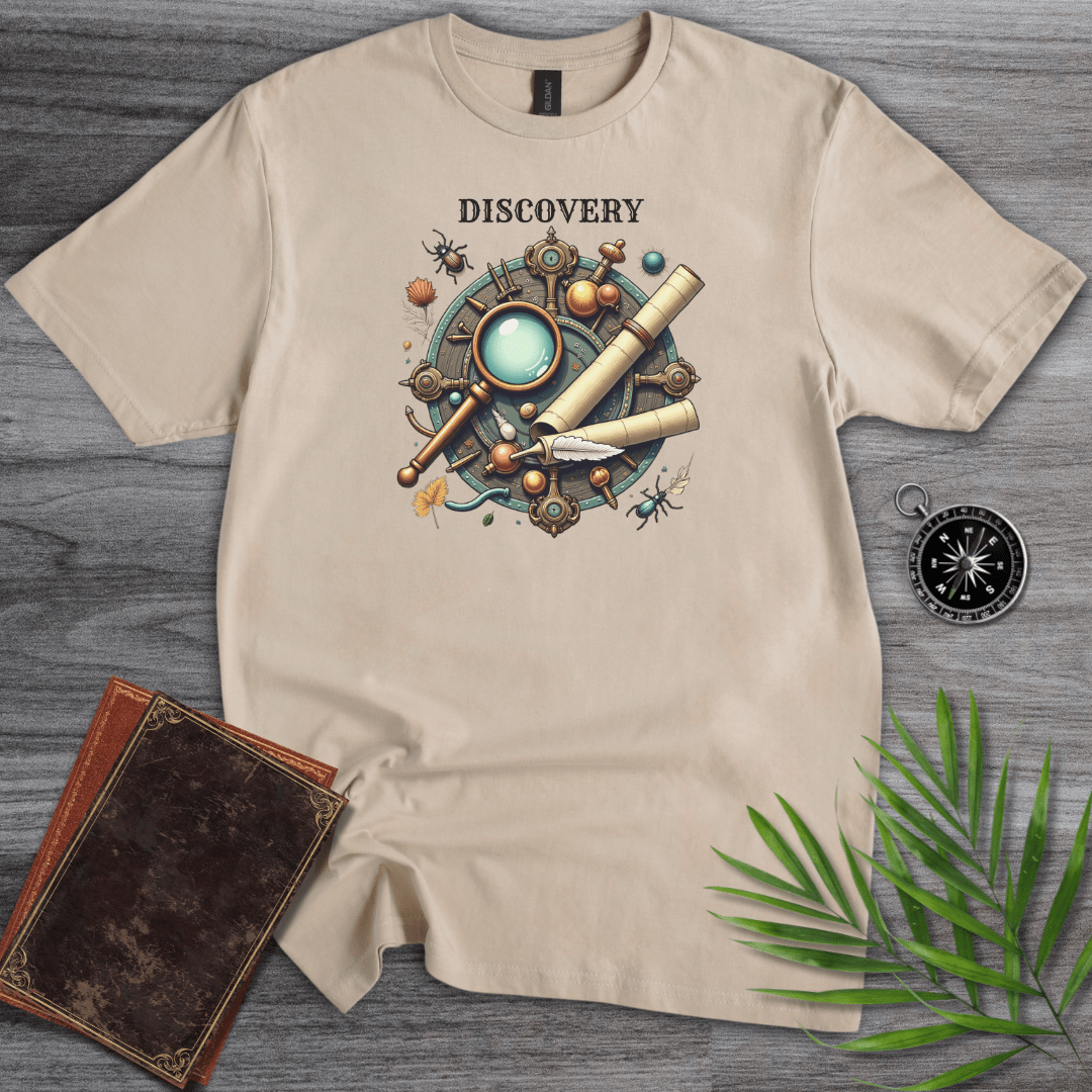 T-Shirt Sand / S DISCOVERY: Steam Punk Kit T-Shirt