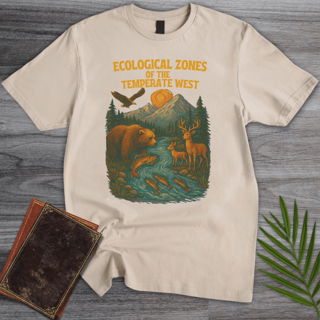 T-Shirt Sand / S Ecological Zones of The West T-Shirt