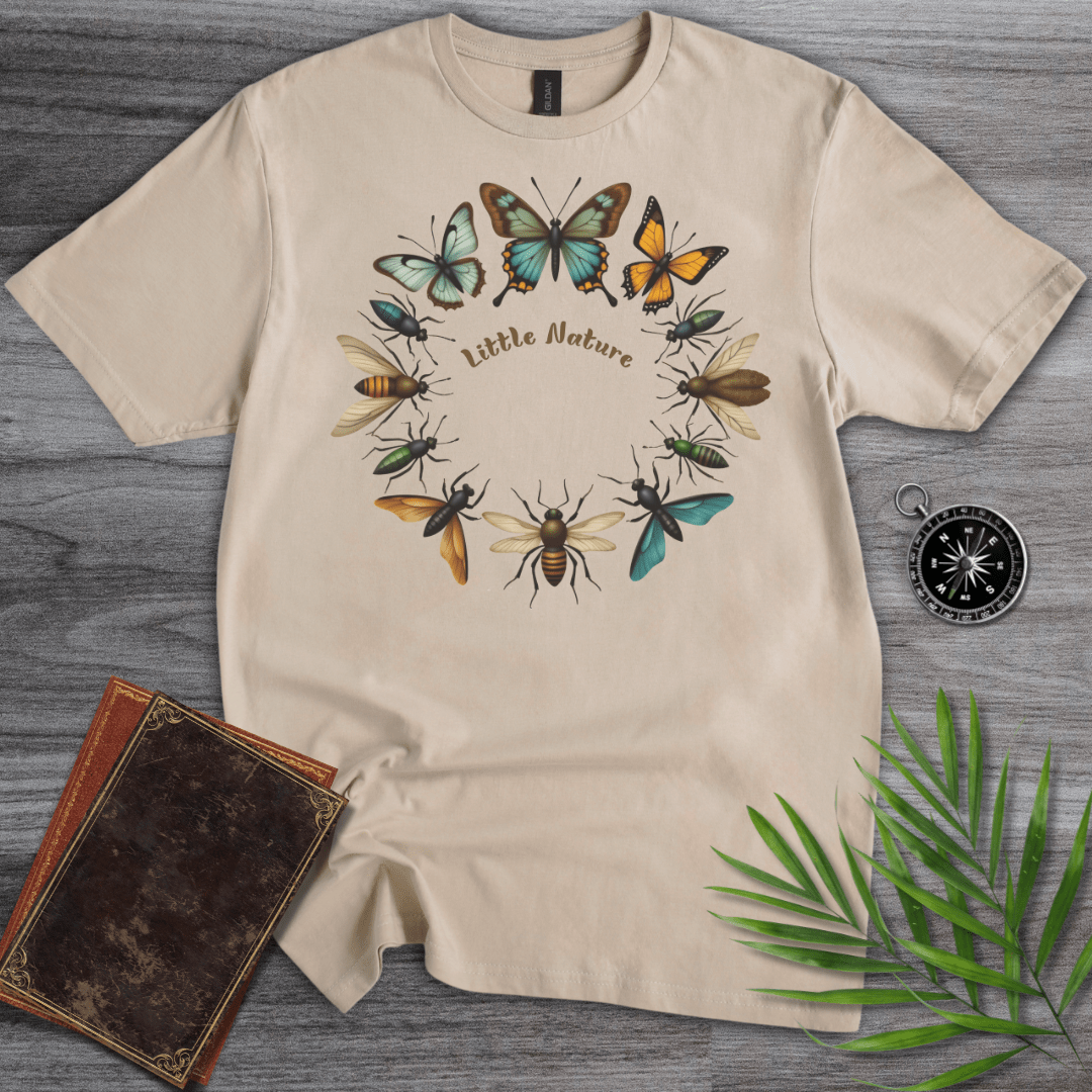 T-Shirt Sand / S Entomology: Little Creatures of Nature T-Shirt