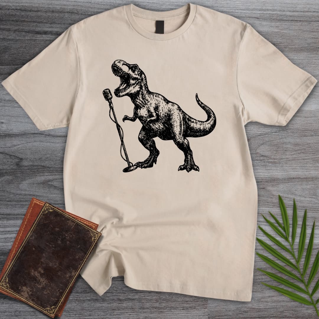 T-Shirt Sand / S Extra Loud Tyrannosaur T-Shirt