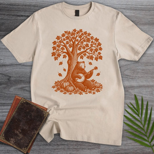 T-Shirt Sand / S Fall Banjo Bear T-Shirt