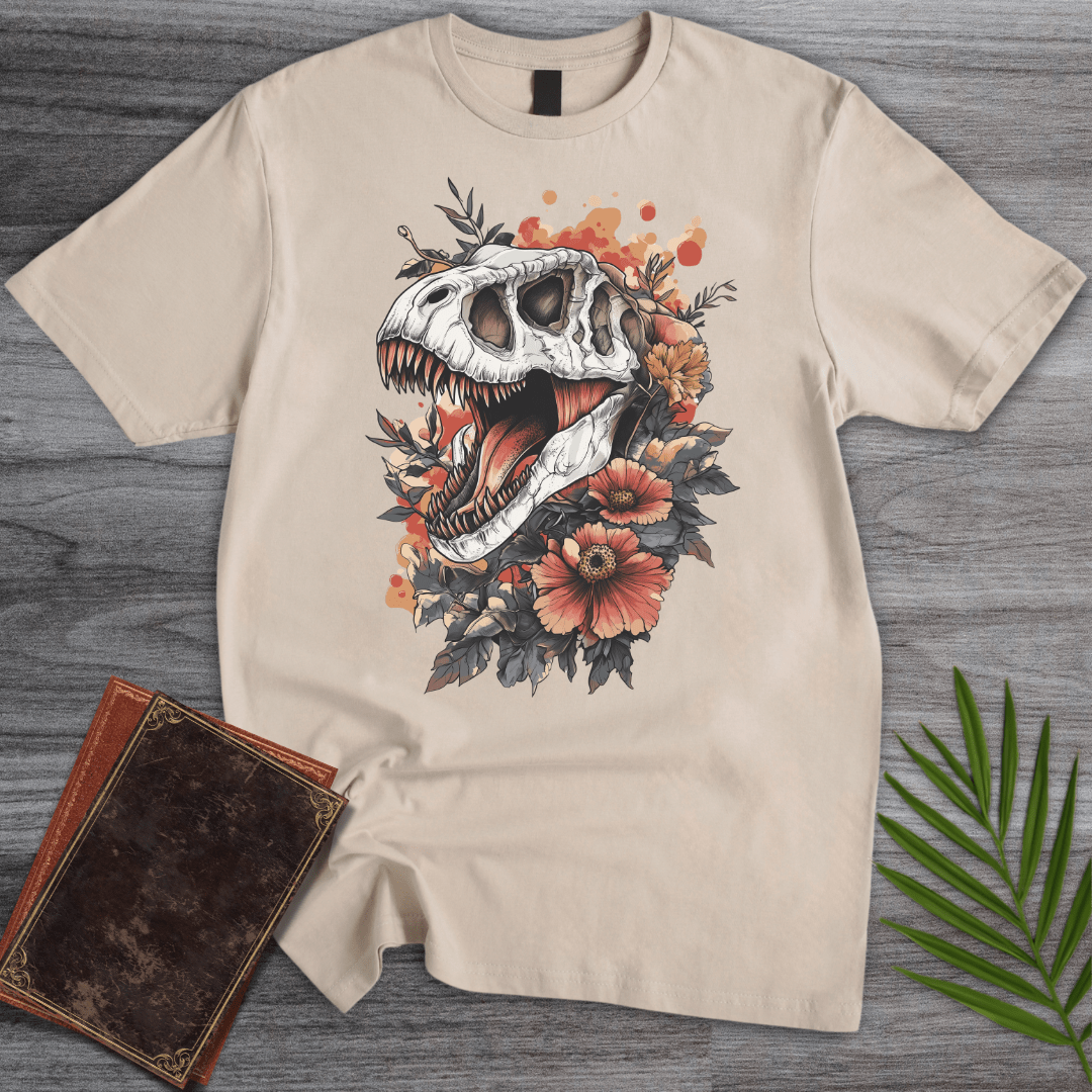 T-Shirt Sand / S Floral Fossil Fury T-Shirt