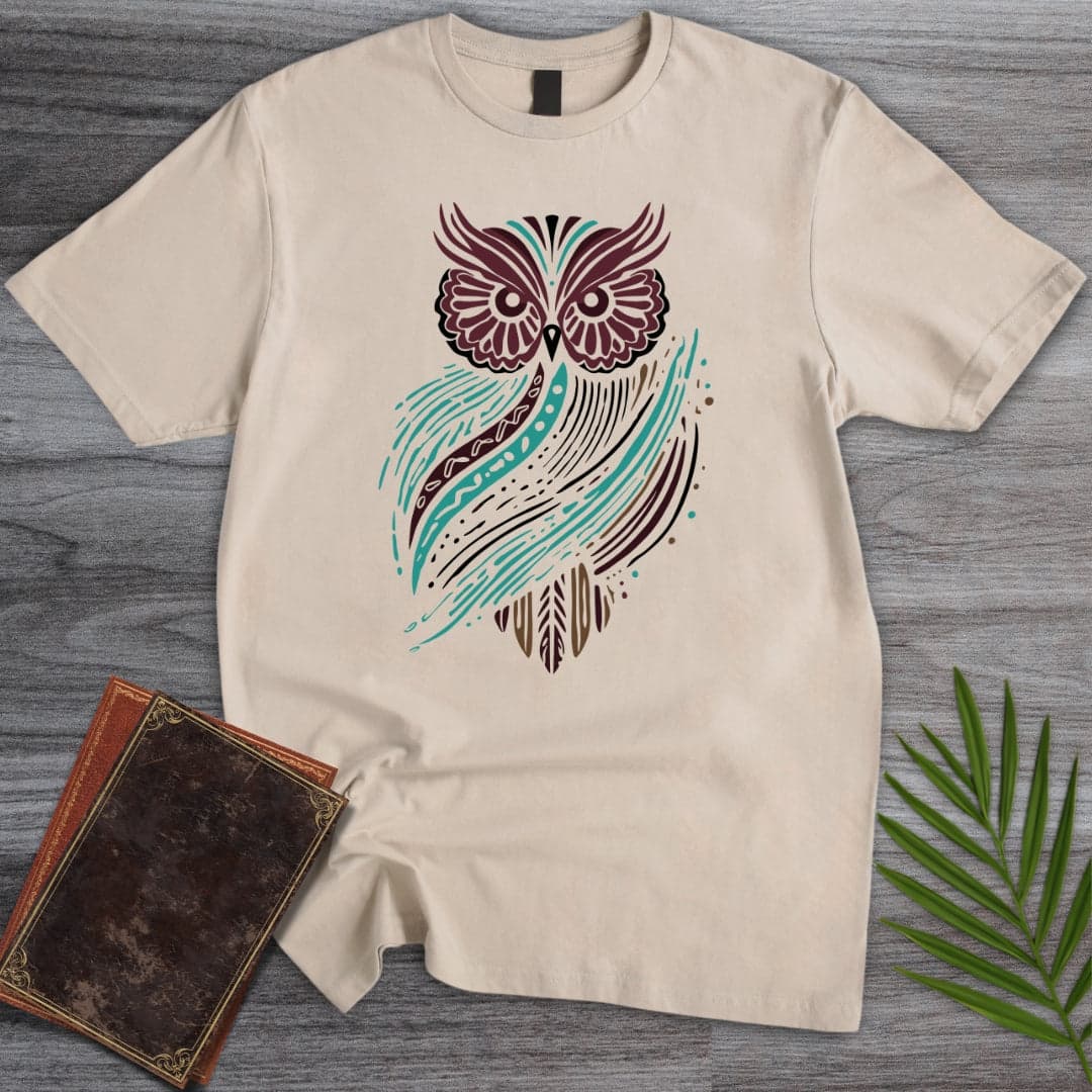 T-Shirt Sand / S Forest Owl Spirit T-Shirt