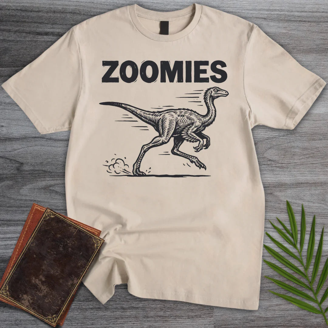 T-Shirt Sand / S Gallimimus Zoomies T-Shirt